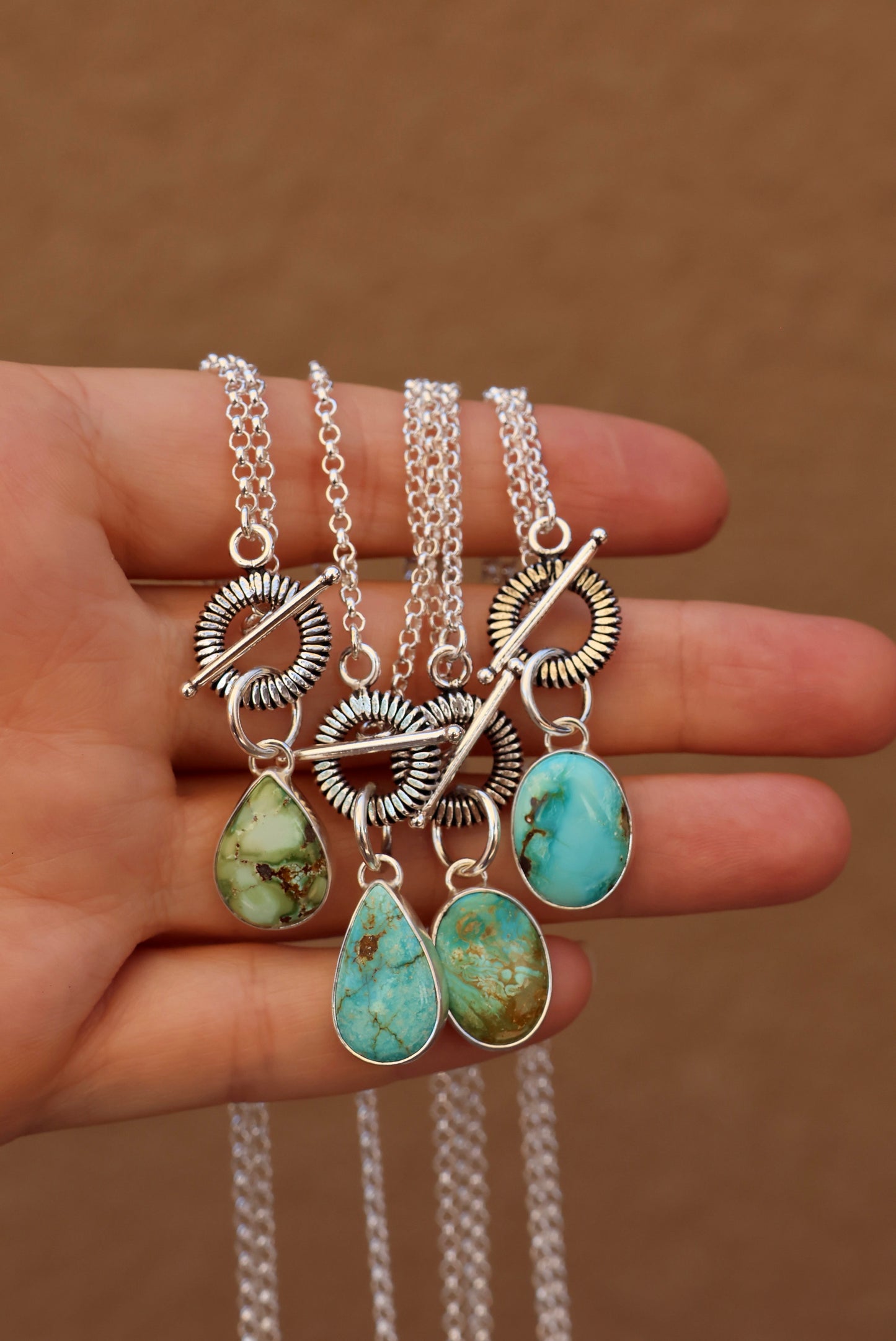 Patagonia Turquoise Toggle Necklace
