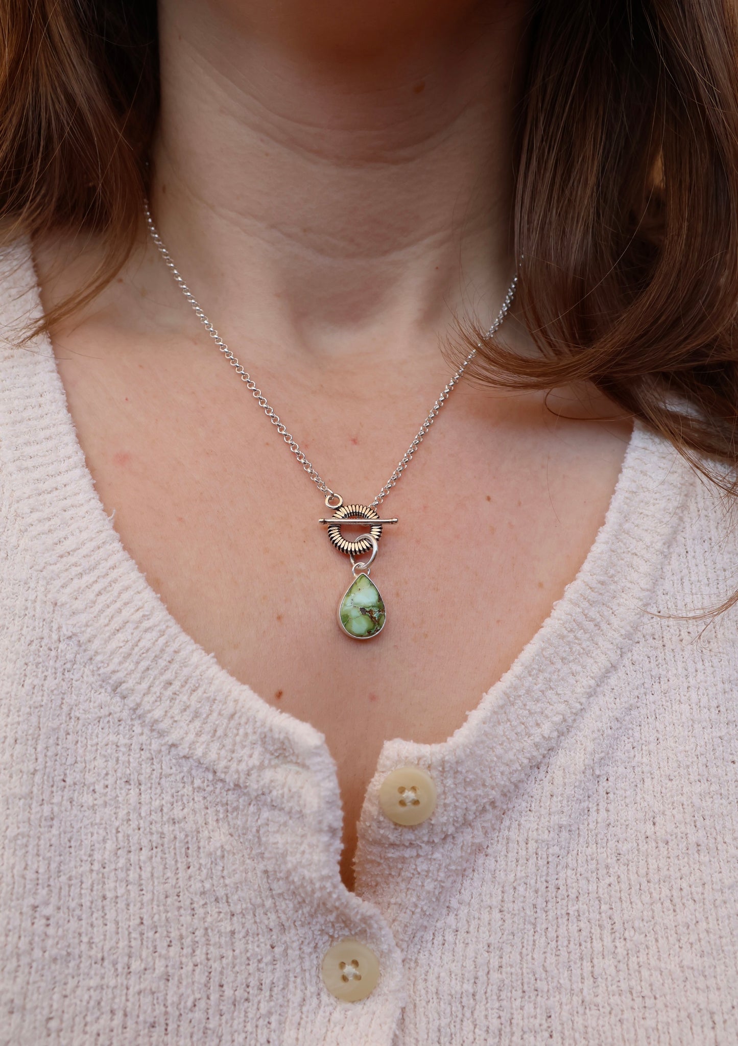 Patagonia Turquoise Toggle Necklace