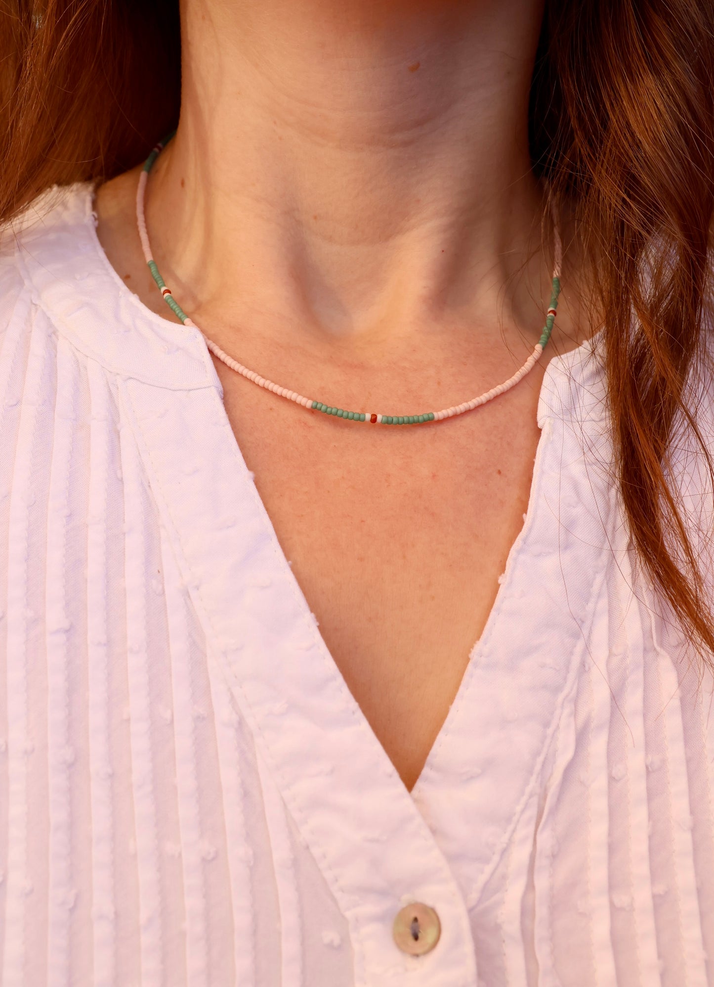 Seed Bead Necklace #13