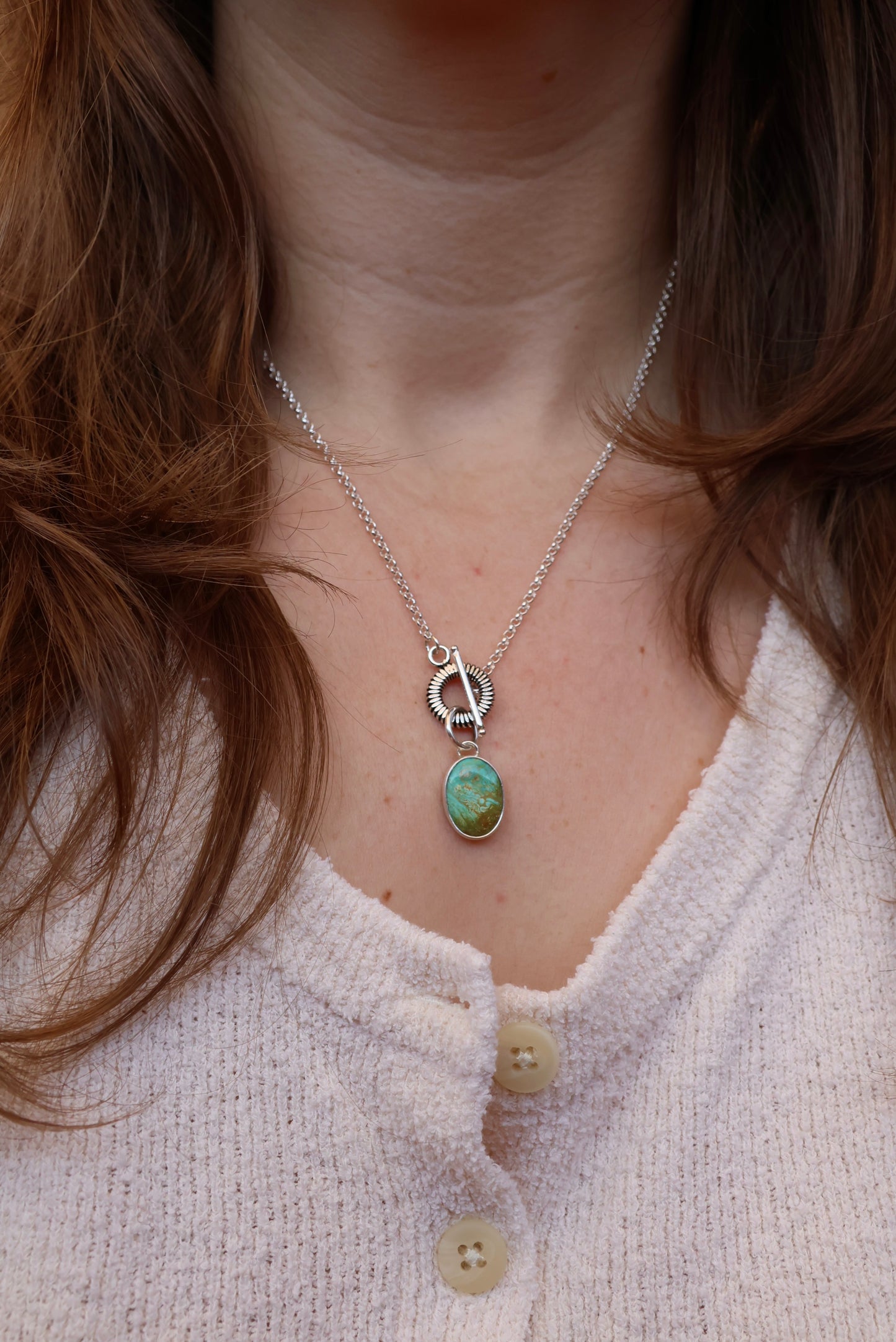 Patagonia Turquoise Toggle Necklace