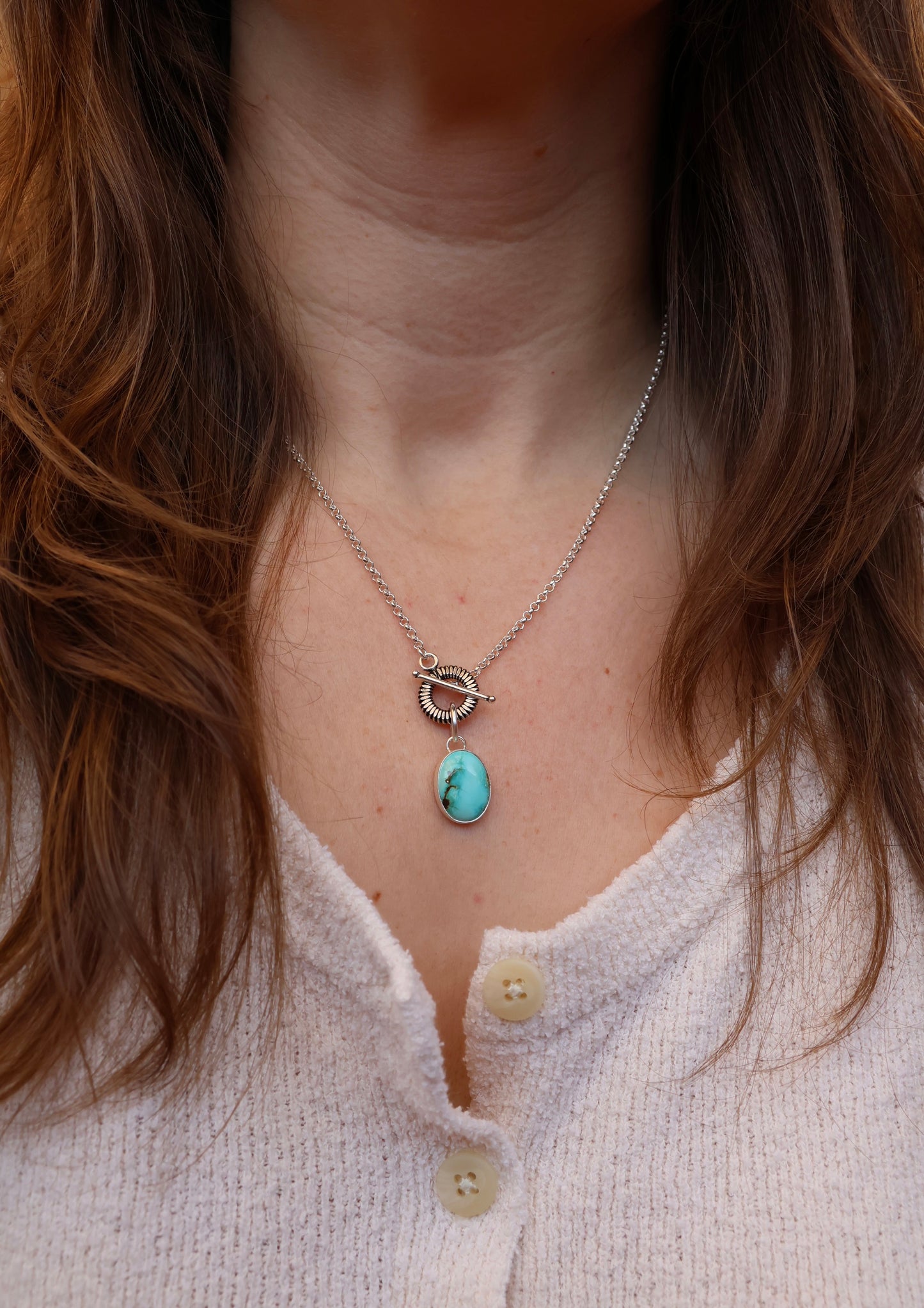 Patagonia Turquoise Toggle Necklace