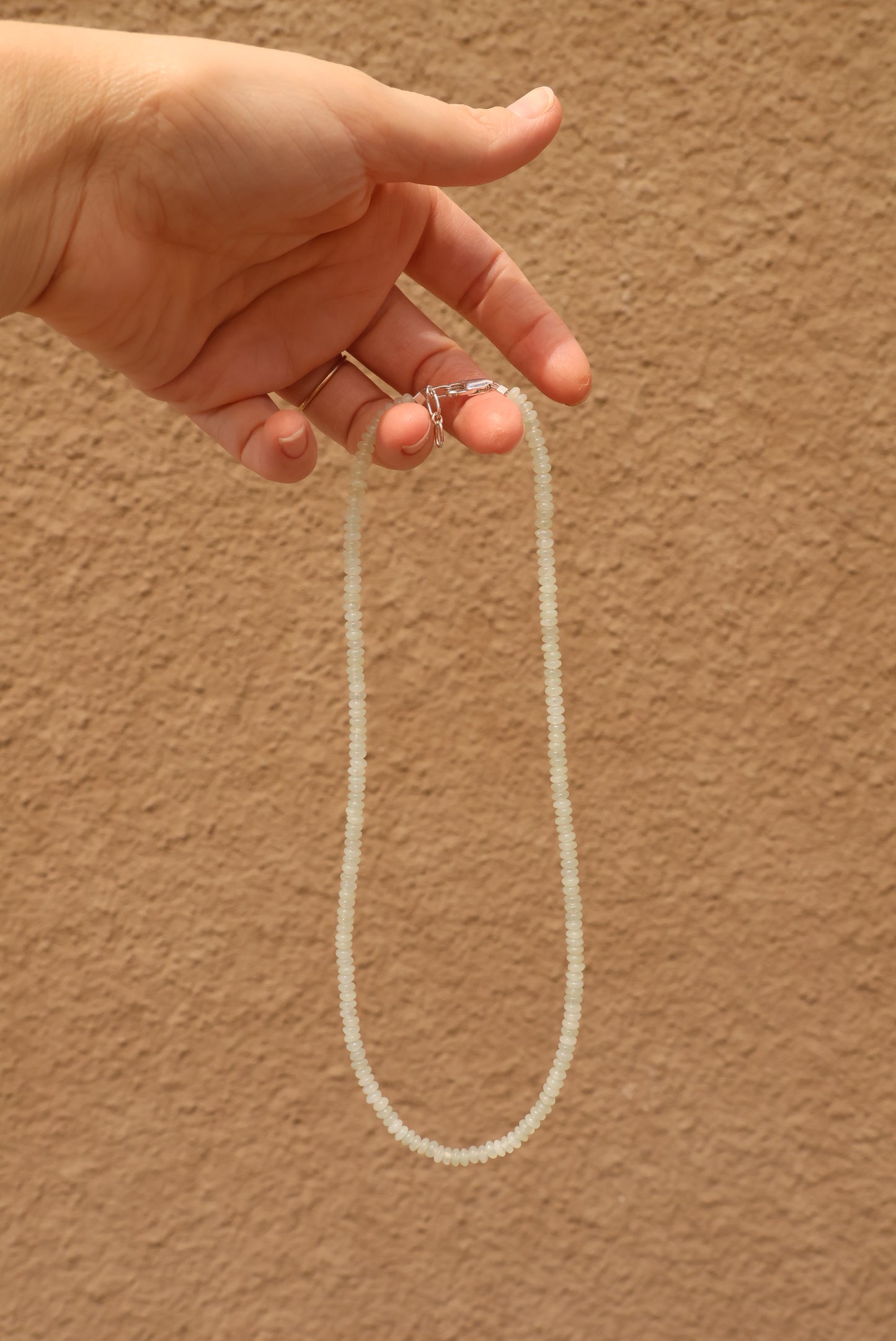 New Jade Beaded Necklace