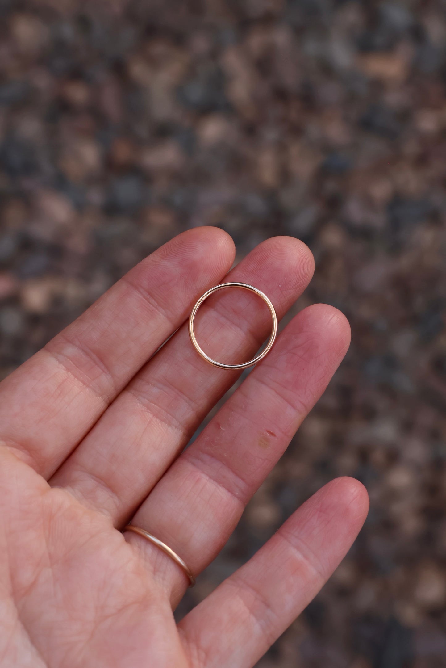 Reserved for Kellee - 14k Stacking Ring