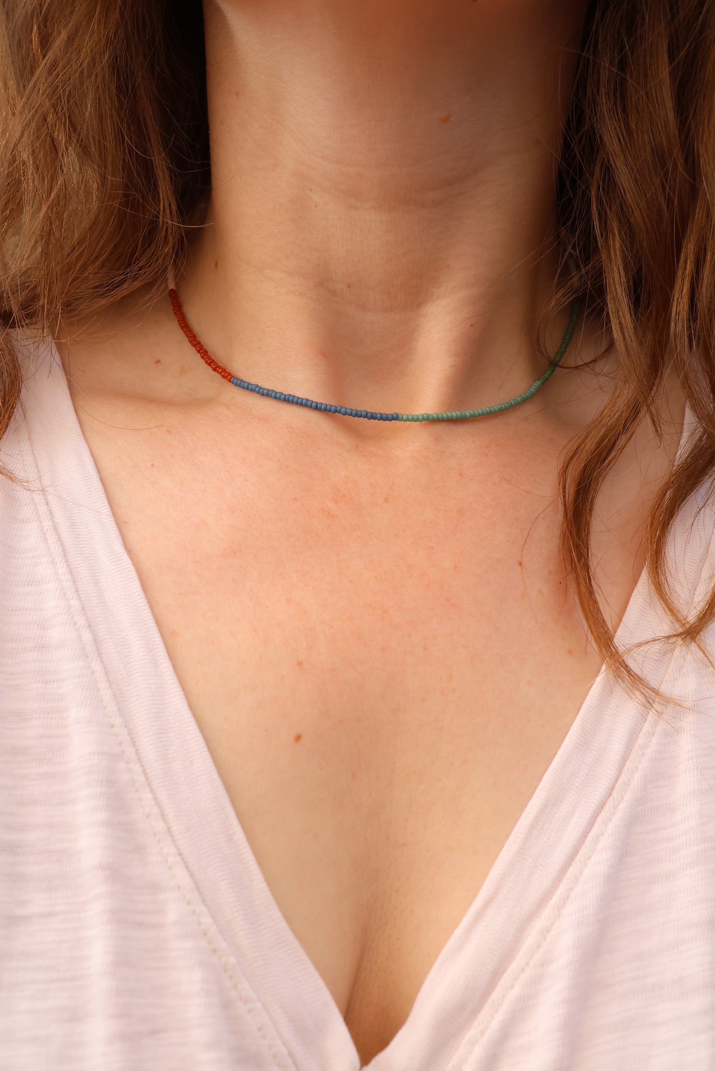 Seed Bead Necklace #9