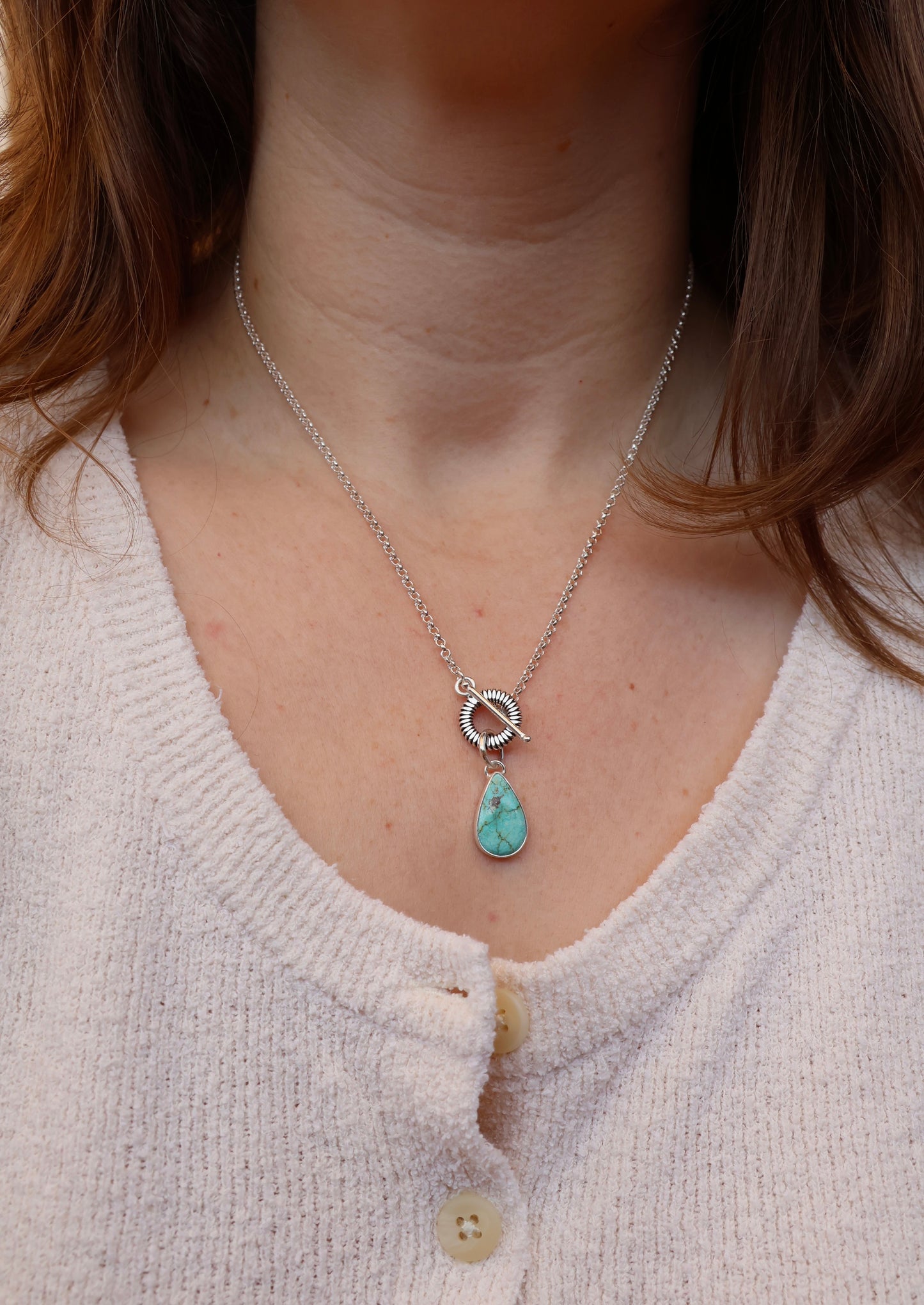 Patagonia Turquoise Toggle Necklace