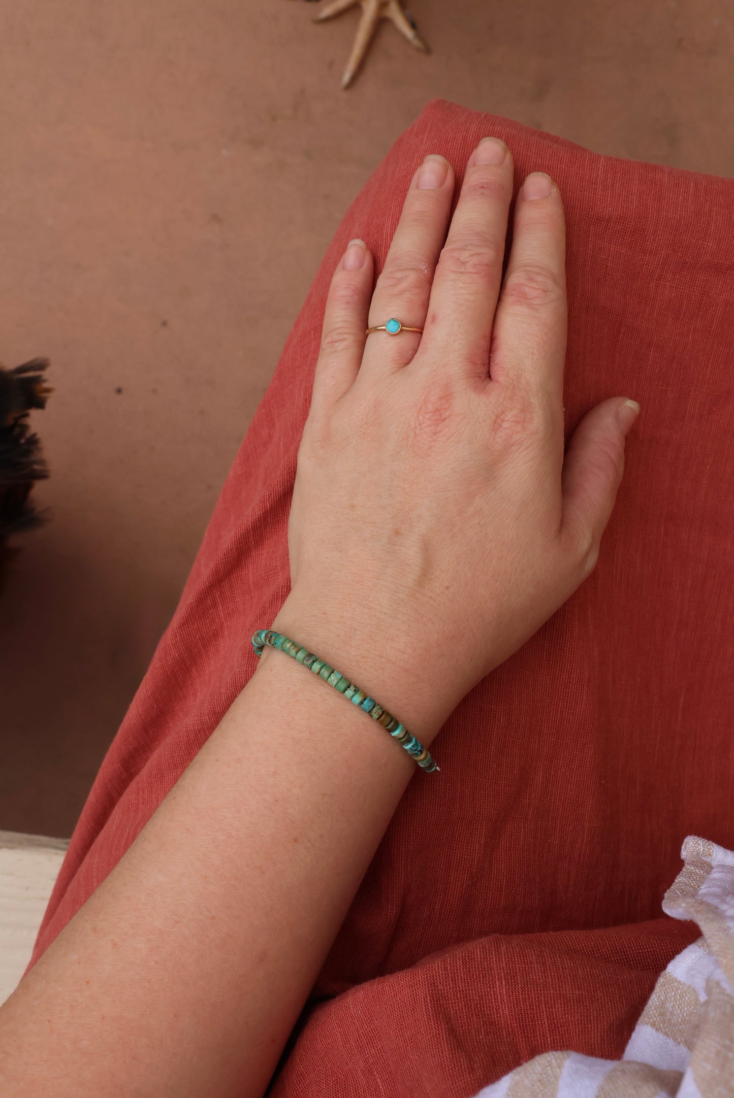 Turquoise Beaded Bracelet