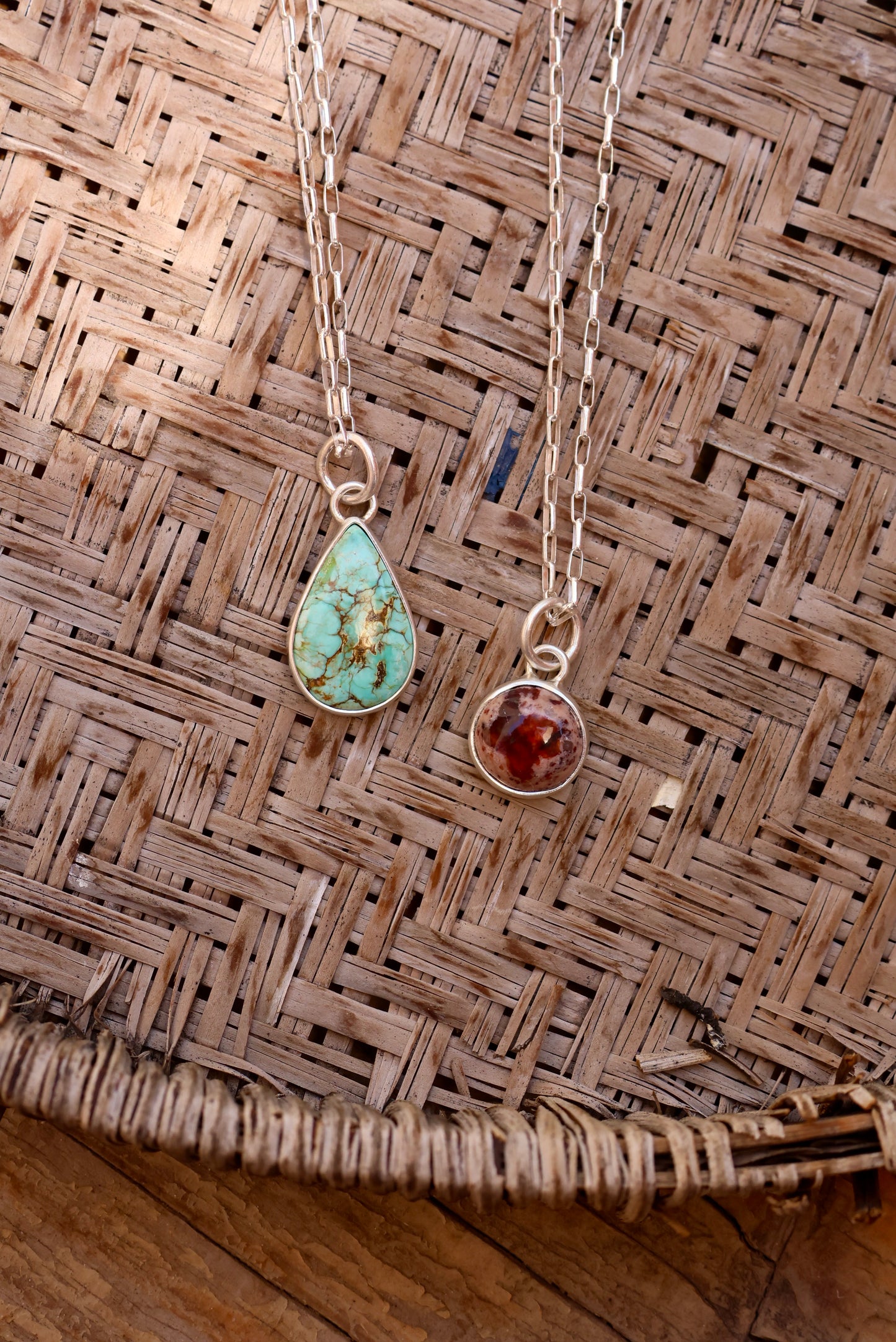 Tear Drop Patagonia Turquoise Necklace