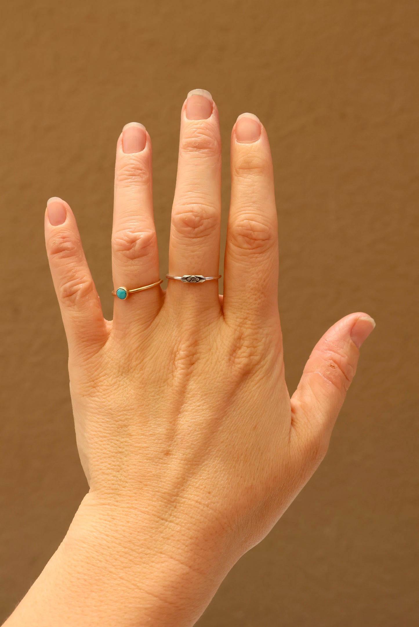 Forget Me Not Stacking Ring