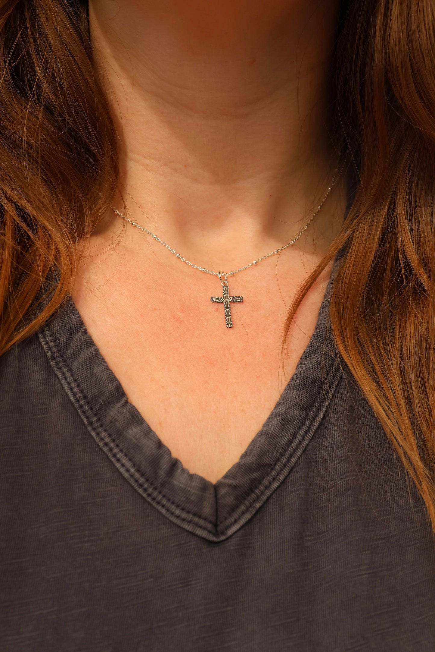 Dainty Cross Pendant