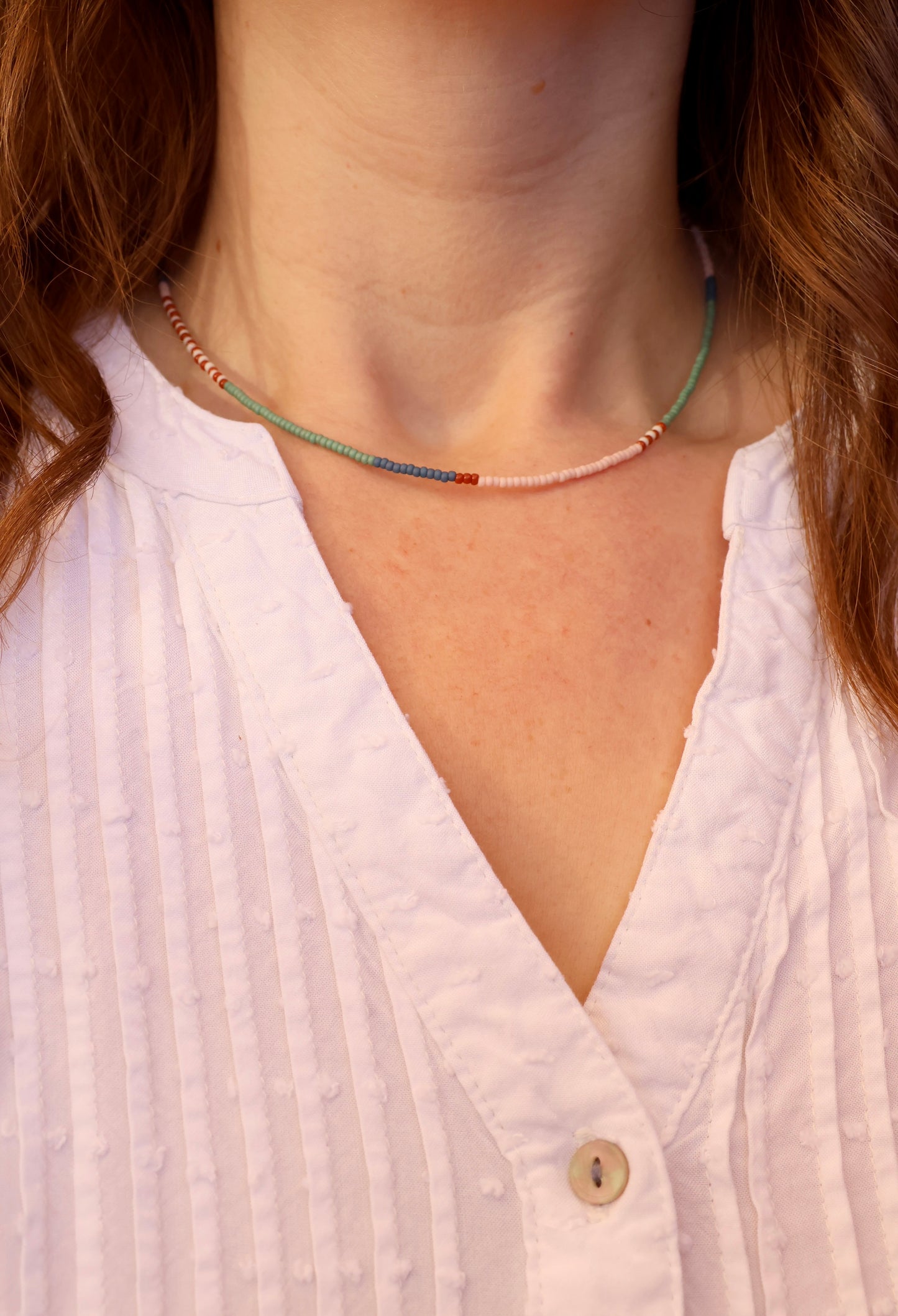 Seed Bead Necklace #12