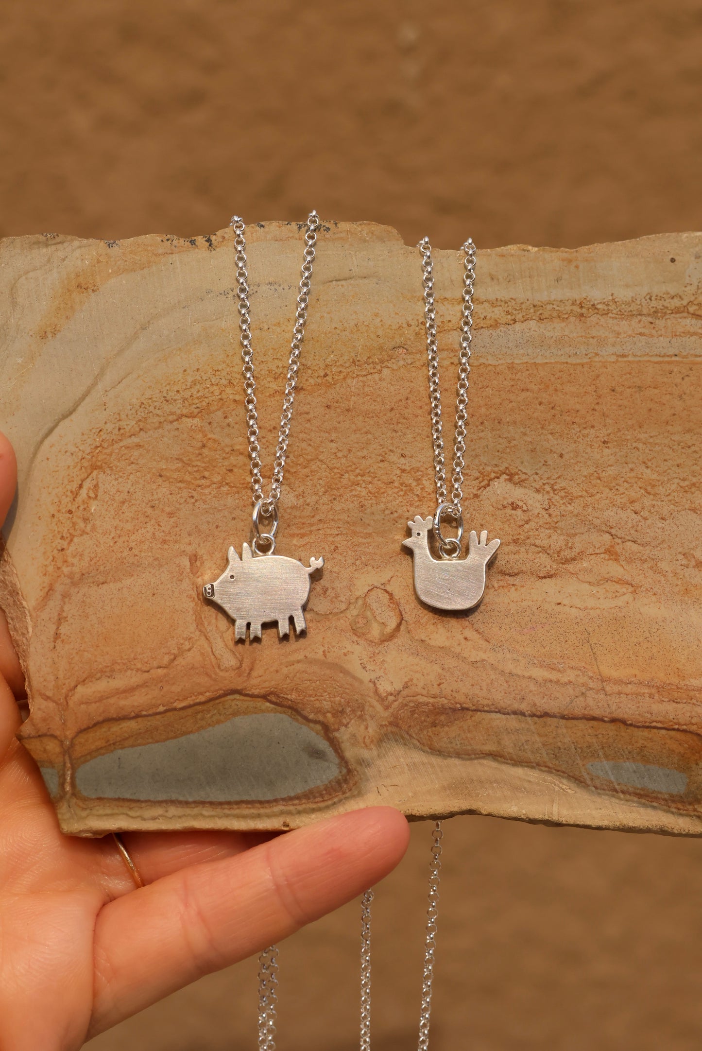 Pig Necklace