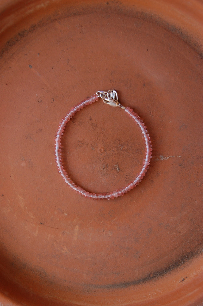 Cherry Quartz Bracelet