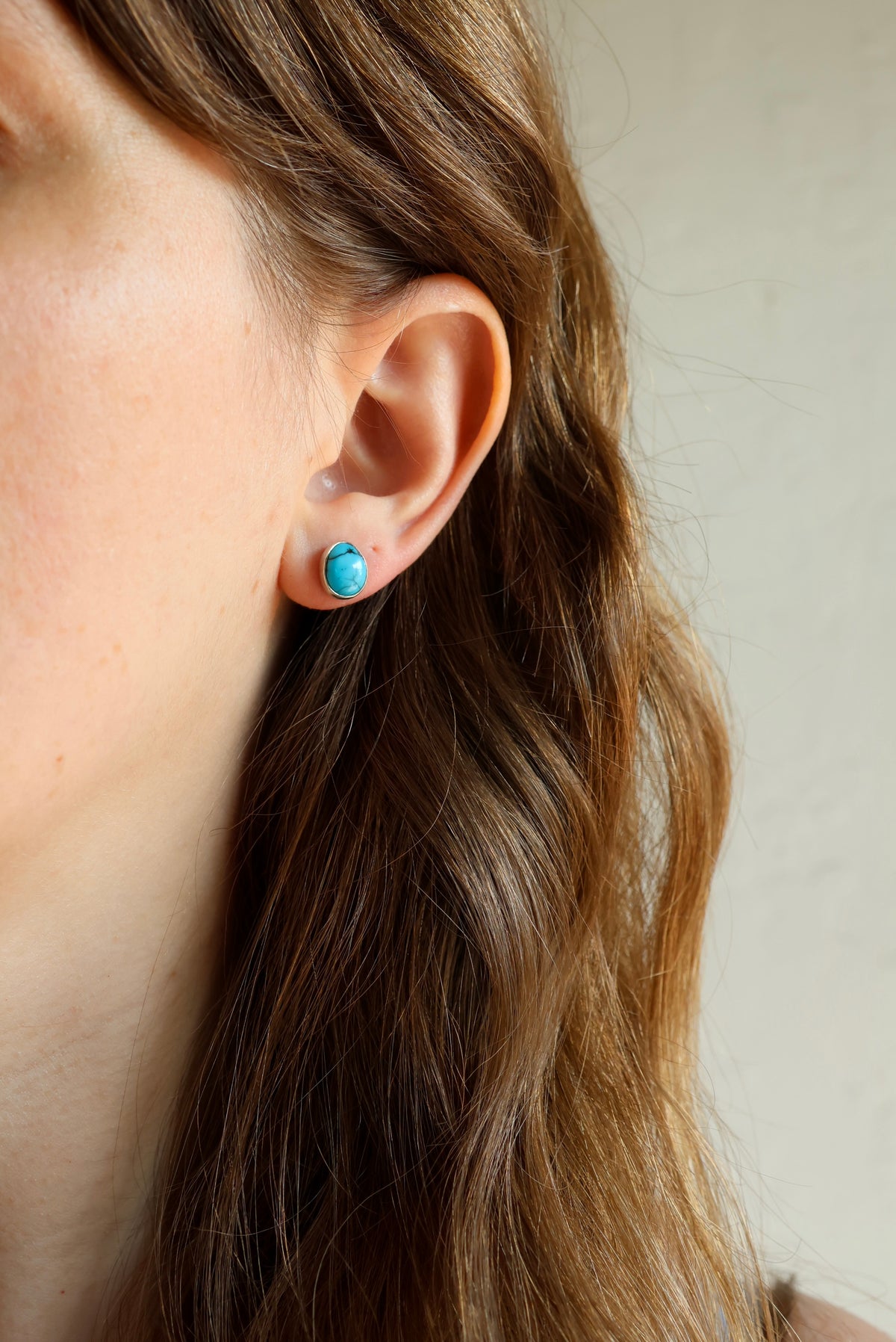 Turquoise Stud Earrings