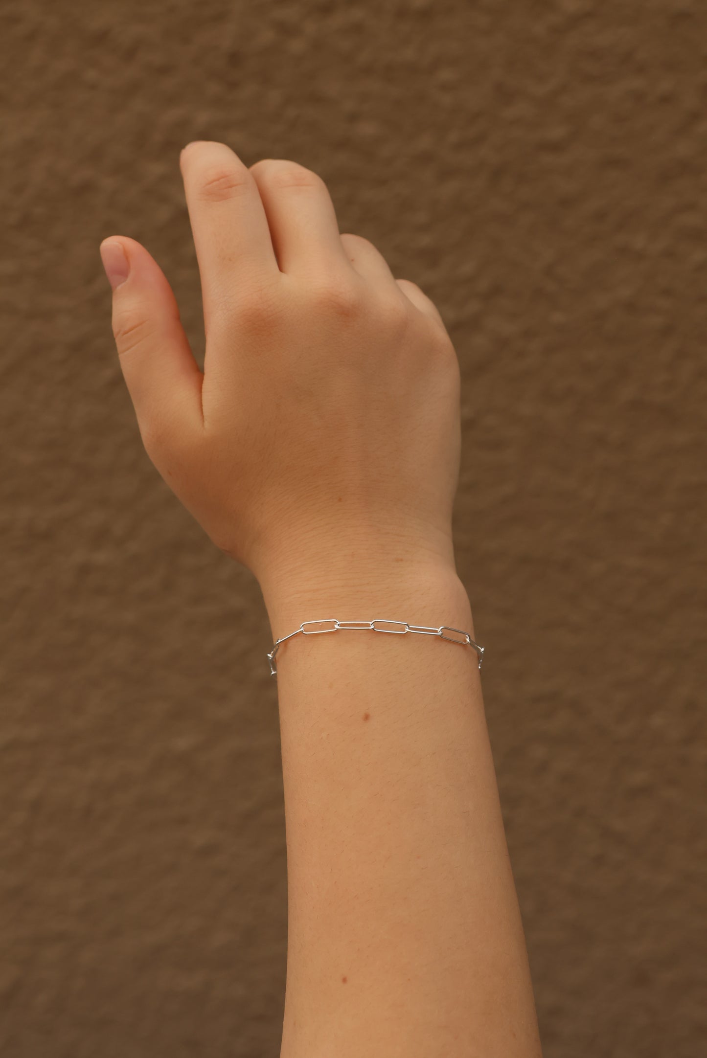 Paper Clip Chain Bracelet - 3.5mm
