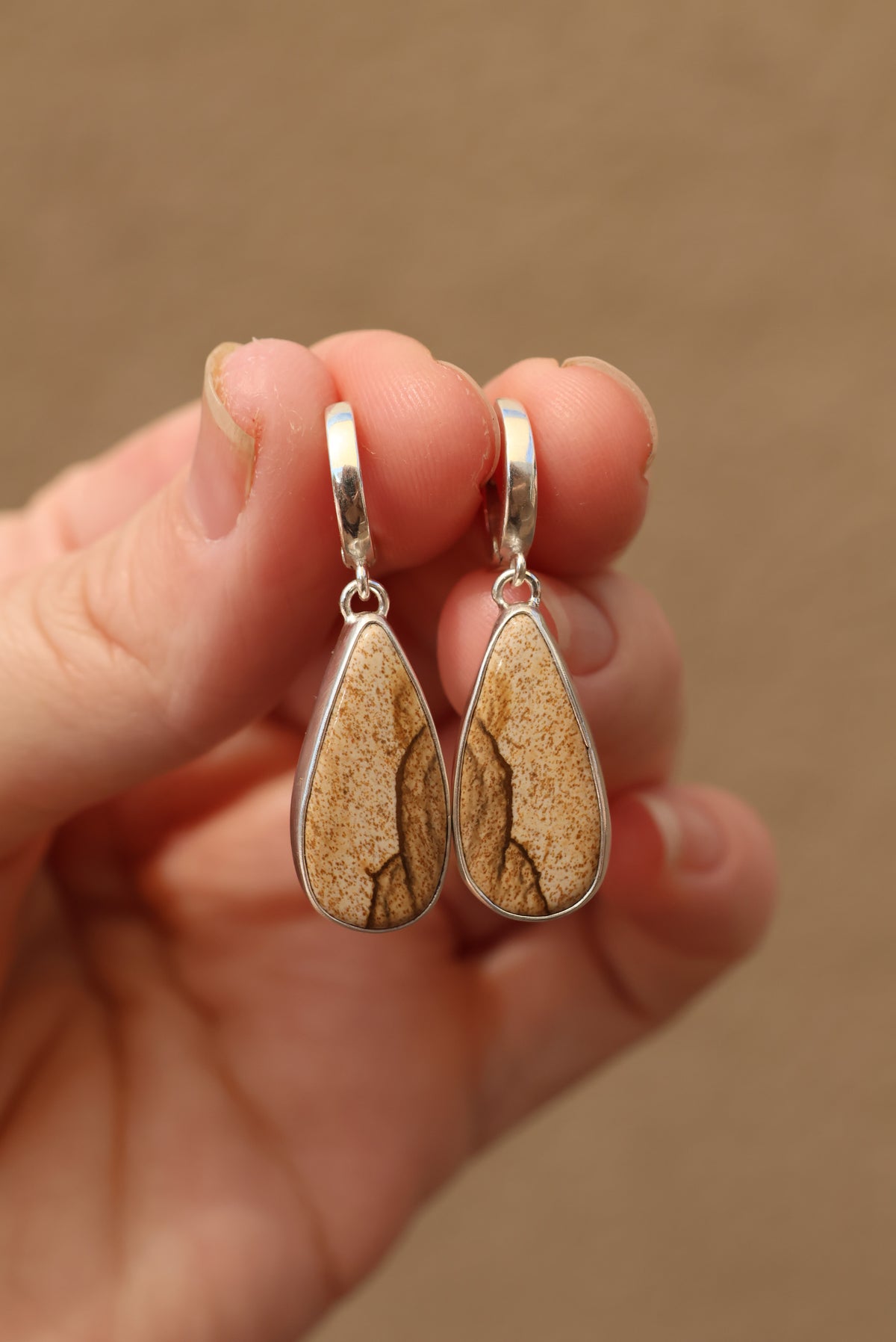 Picture Jasper Huggie Hoops