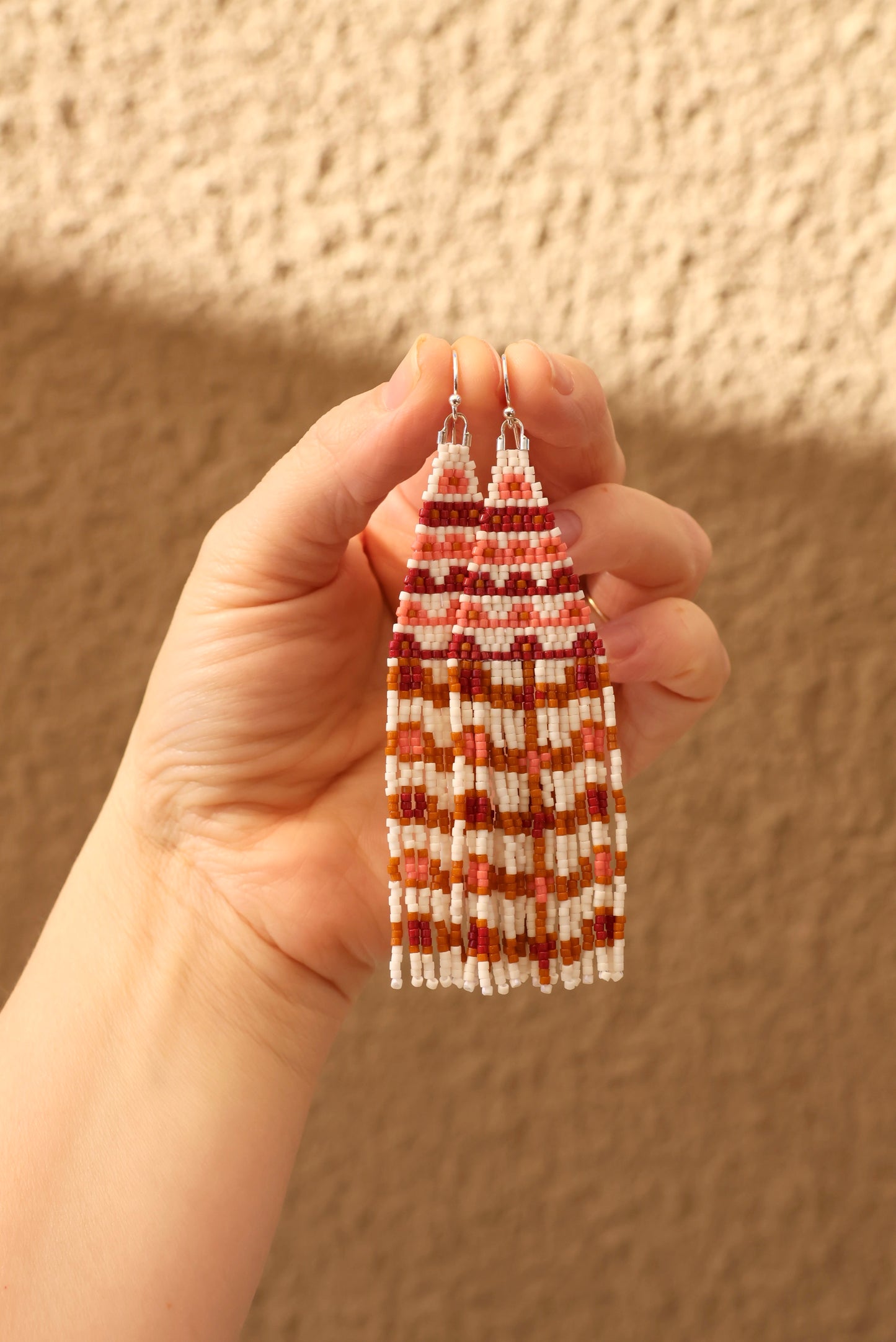 Rose Garden Fringe Earrings