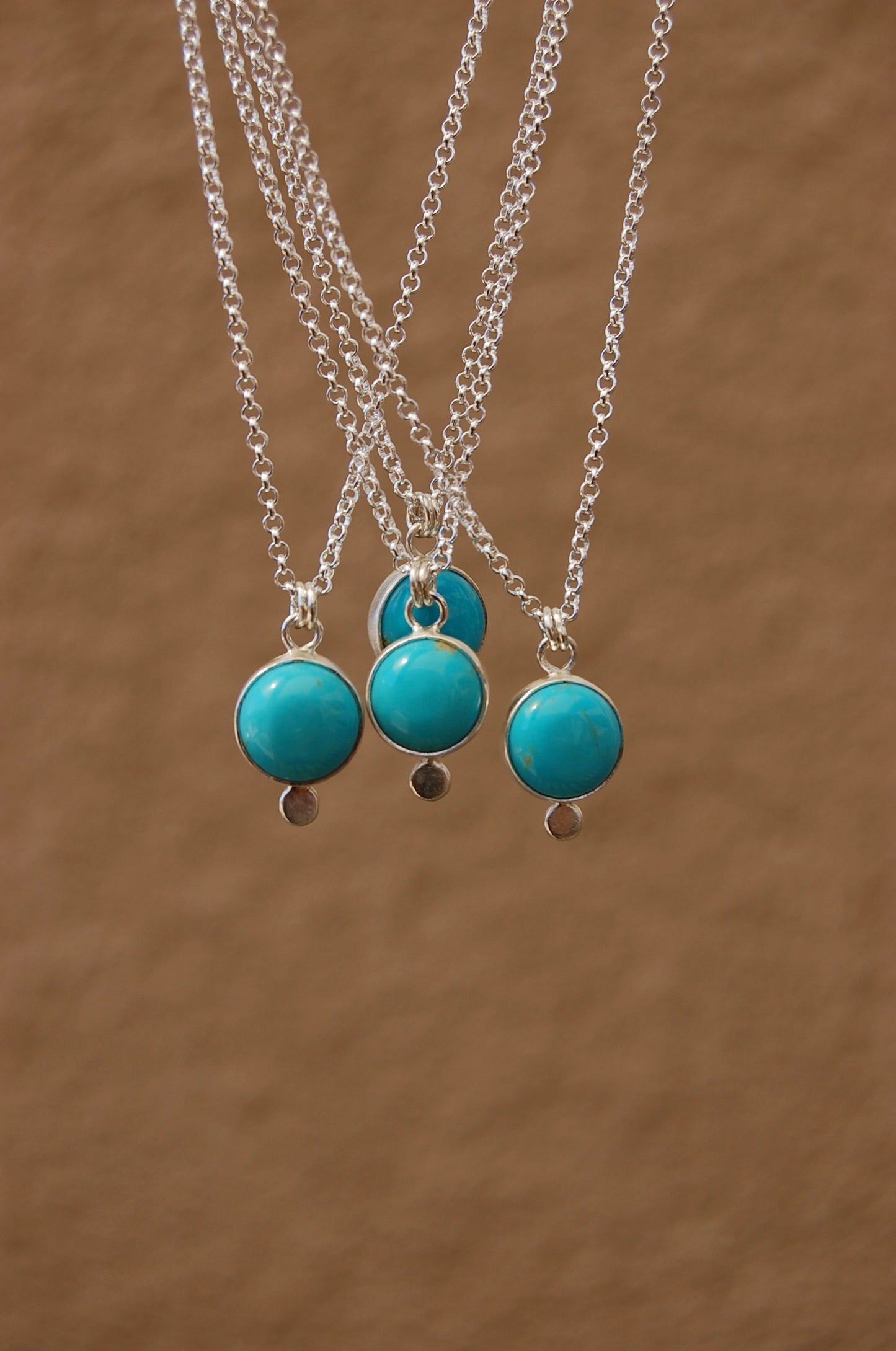 Turquoise Moon Necklace