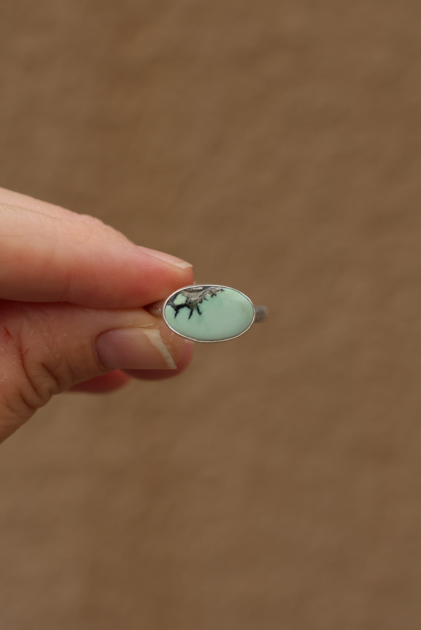Angel Wing Variscite Ring