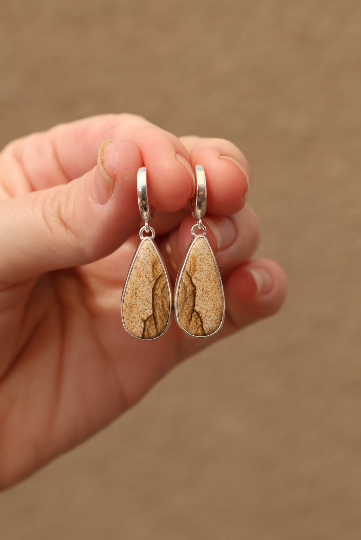 Picture Jasper Huggie Hoops