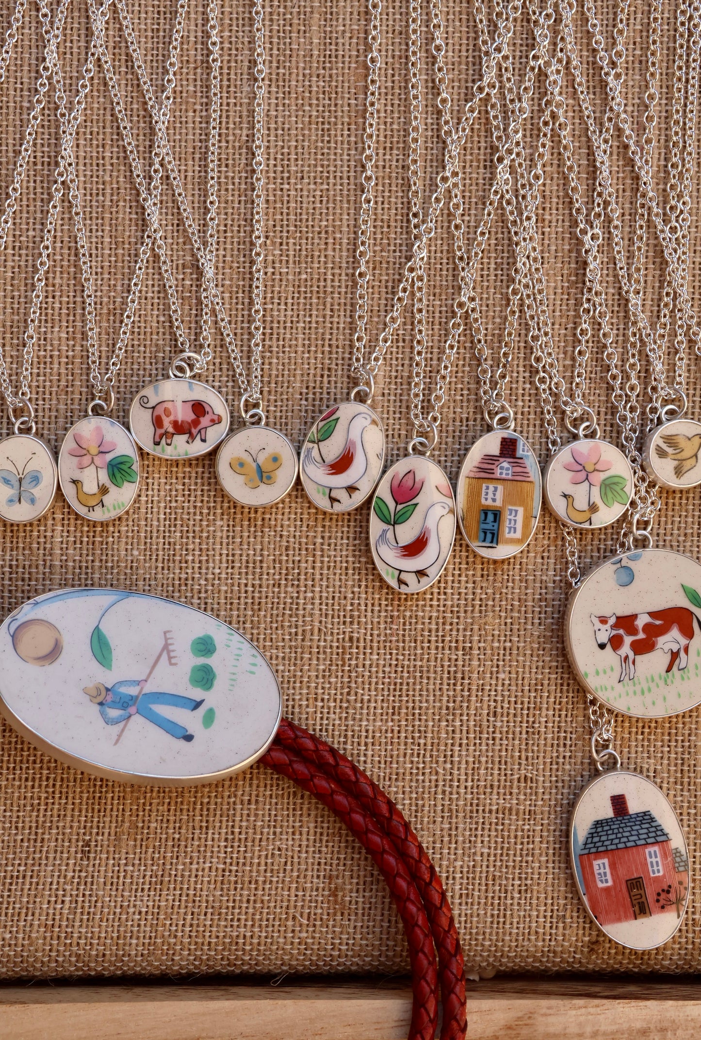 Pig Necklace (Scratched, Discounted)