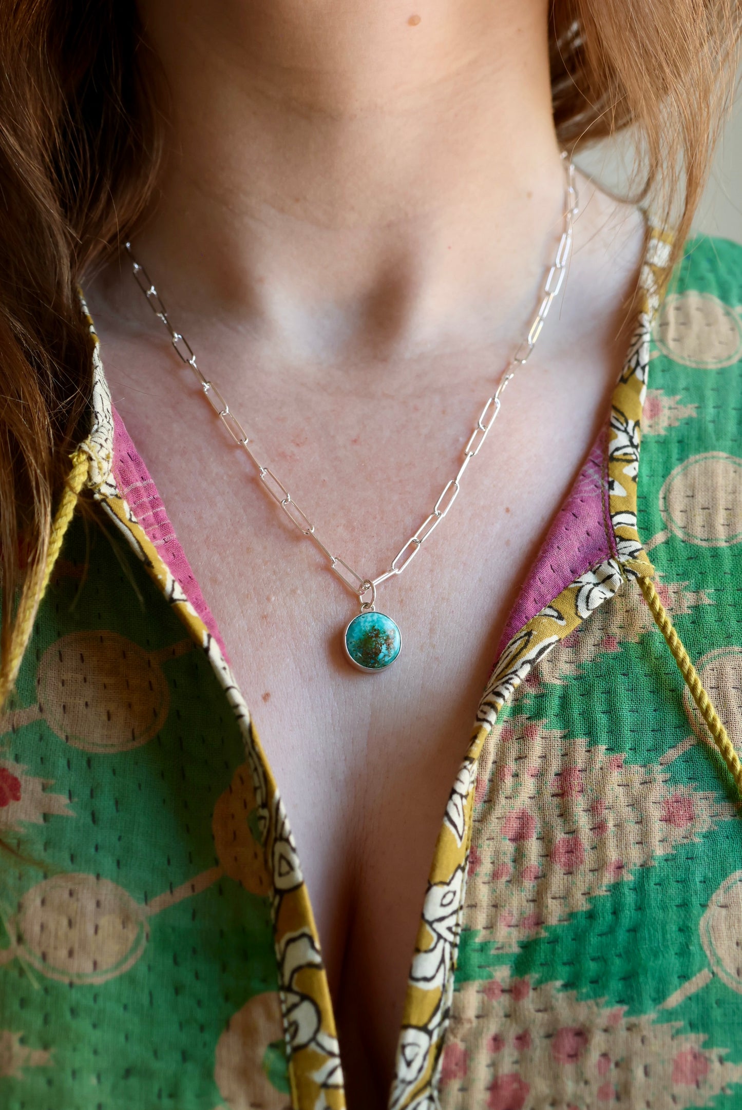 Verde Valley Turquoise Charm Pendant