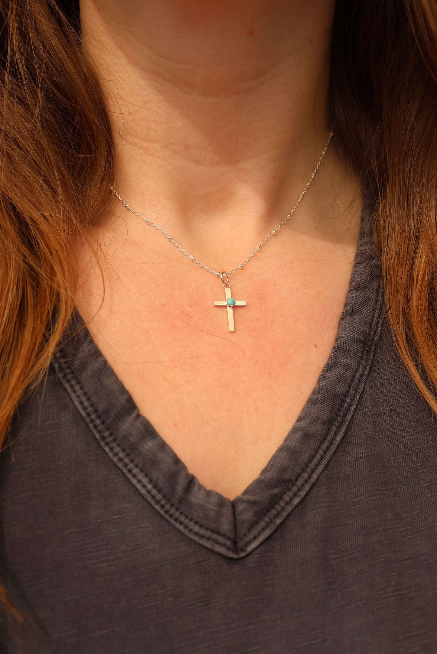 Dainty Cross Pendant
