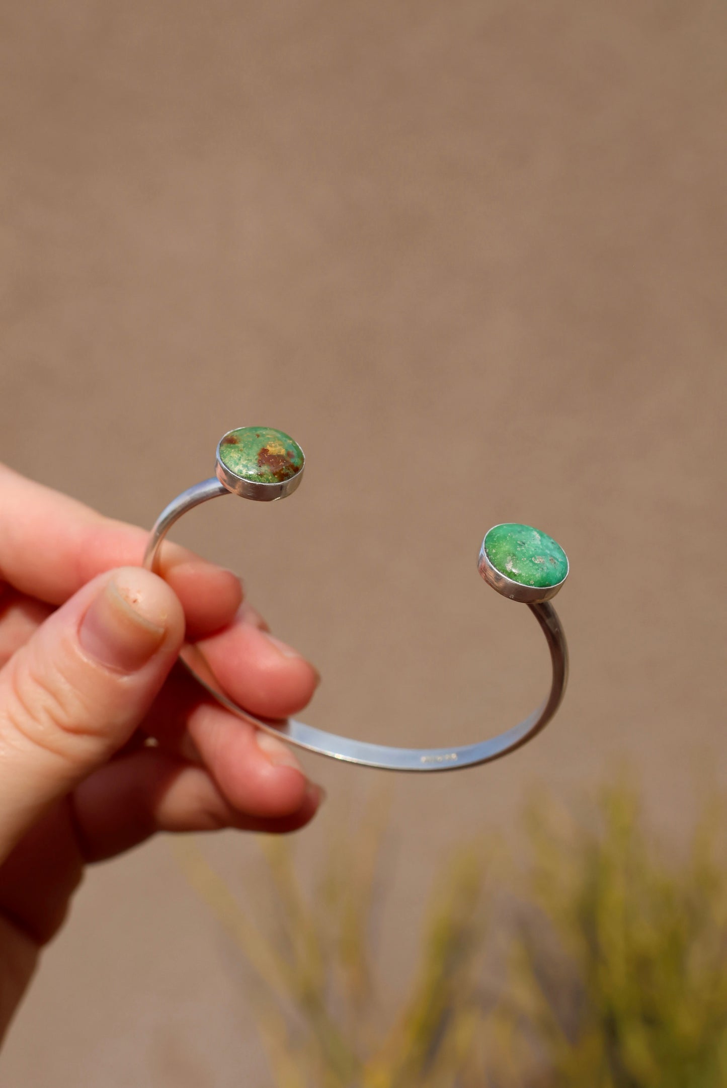 Double Verde Valley Turquoise Cuff