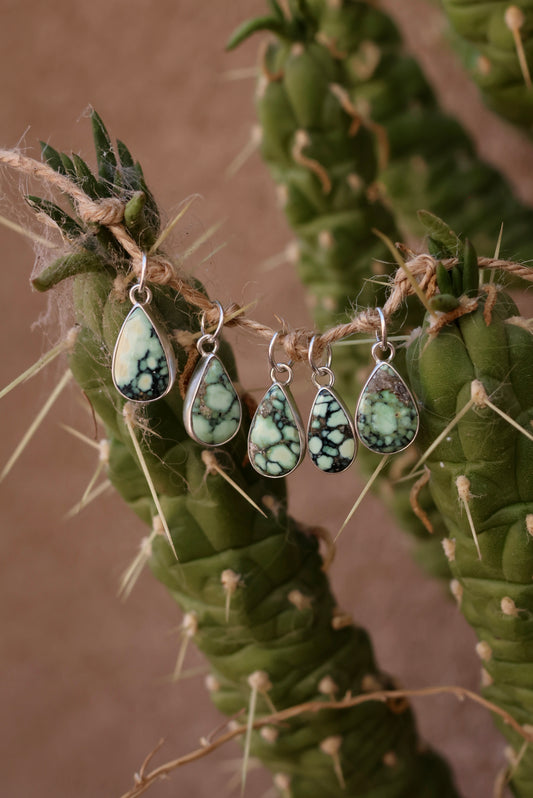 Angel Wing Variscite Pendant