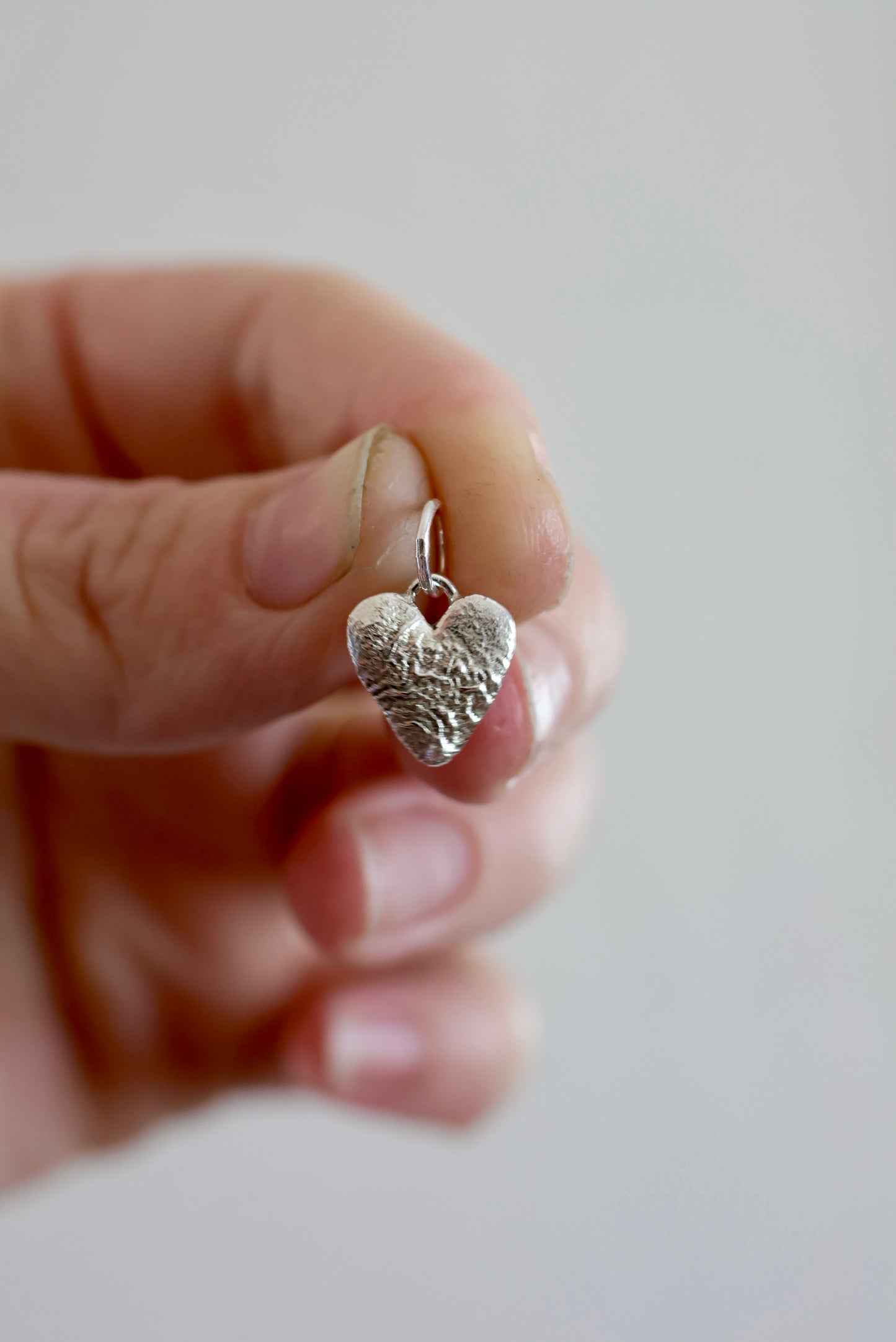Silver Heart Charm