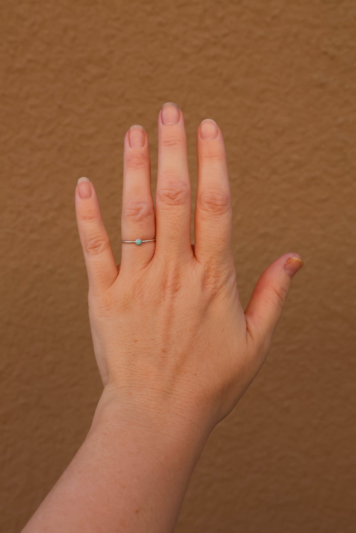 Dainty Turquoise Stacking Ring